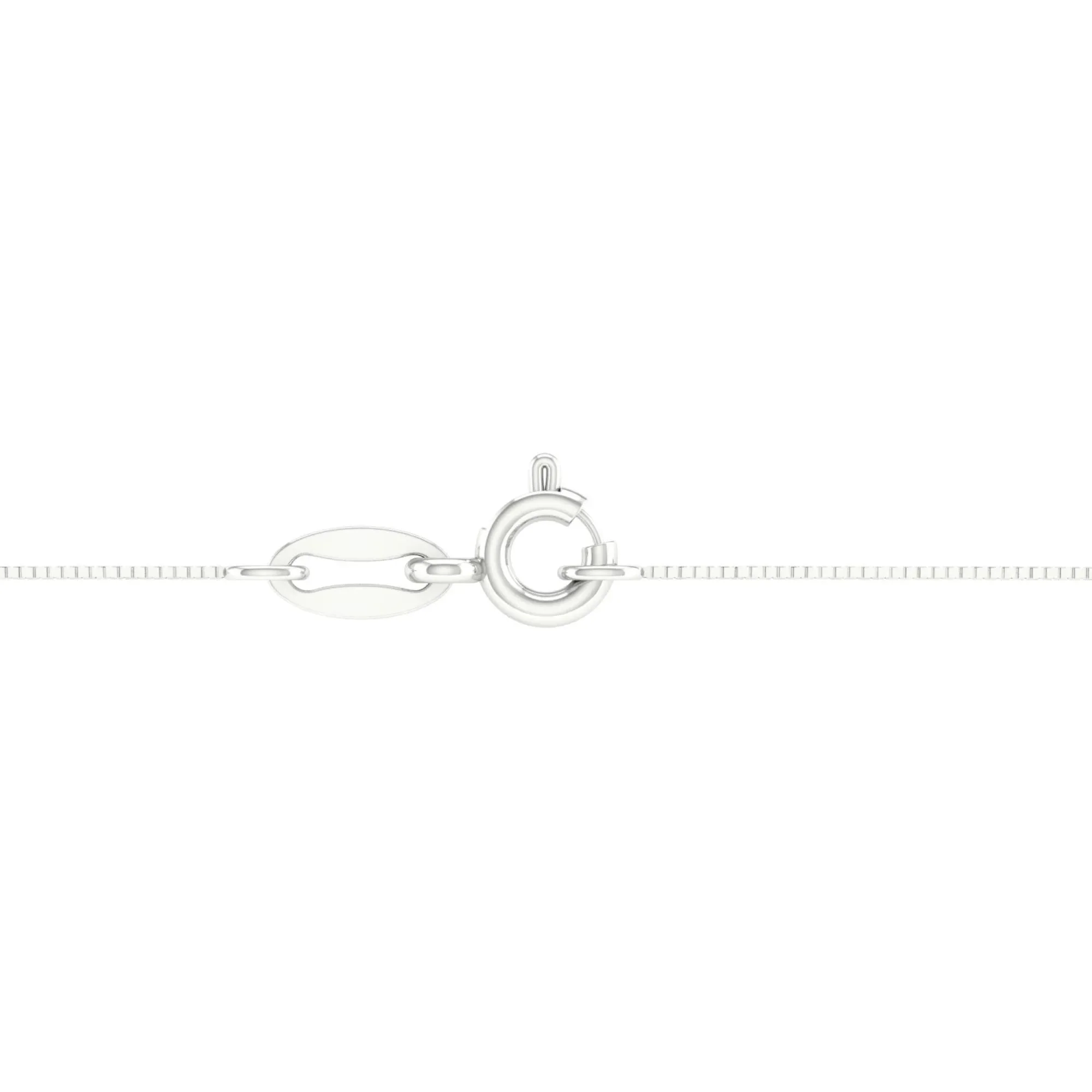 1/4 CT. Tw. Diamond Cluster Bezel Pendant Necklace 10K White Gold Size 18" - Image 3