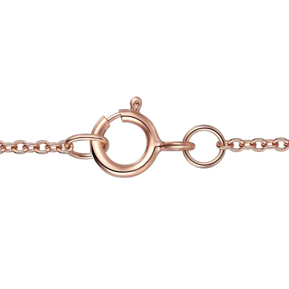 Morganite & Diamond Accent Pendant Necklace & Earrings Boxed Set 10K Rose Gold Size 18" - Image 5