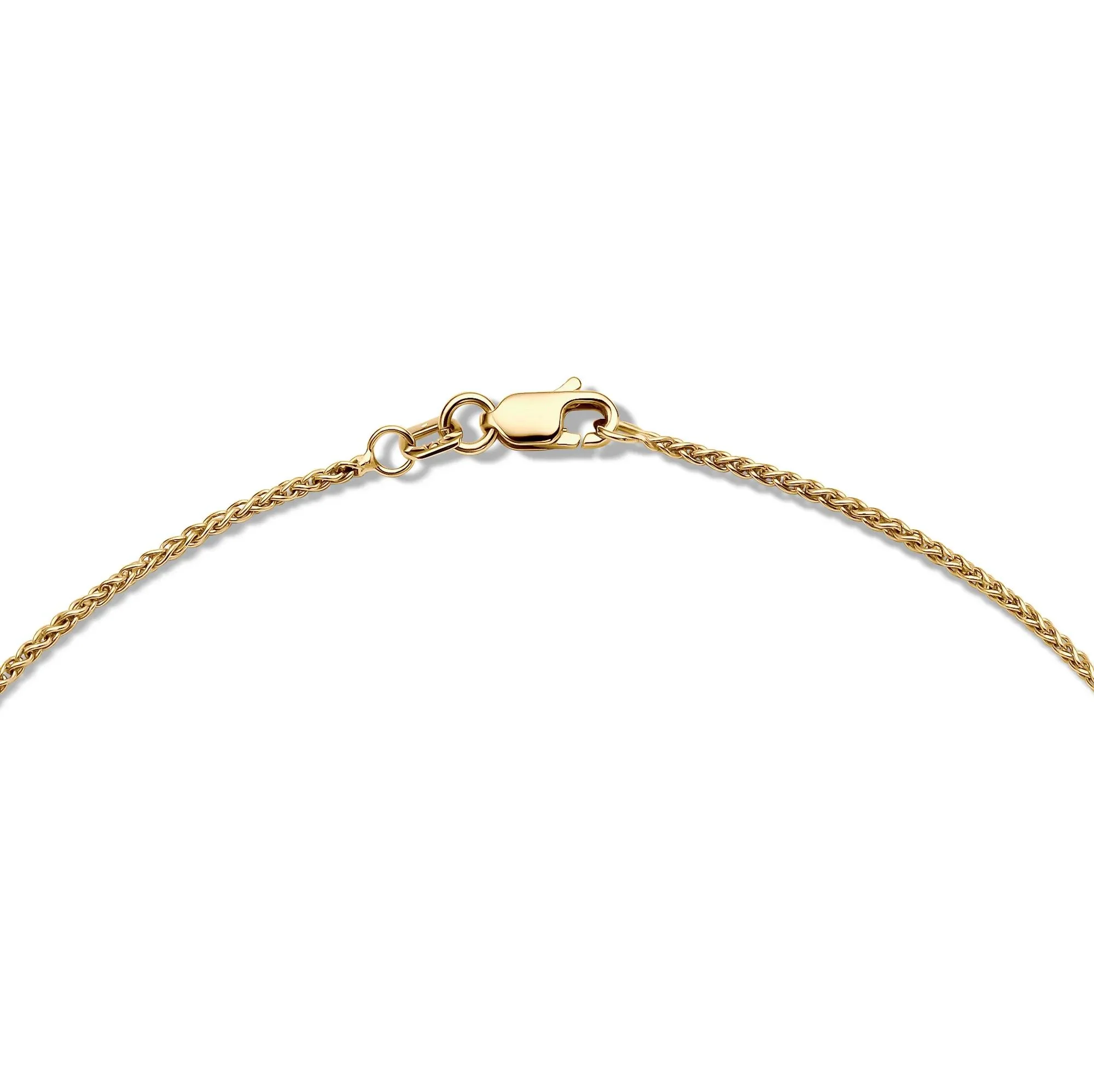1 CT. Tw. Diamond Necklace 14K Yellow Gold Size 17.5" - Image 3