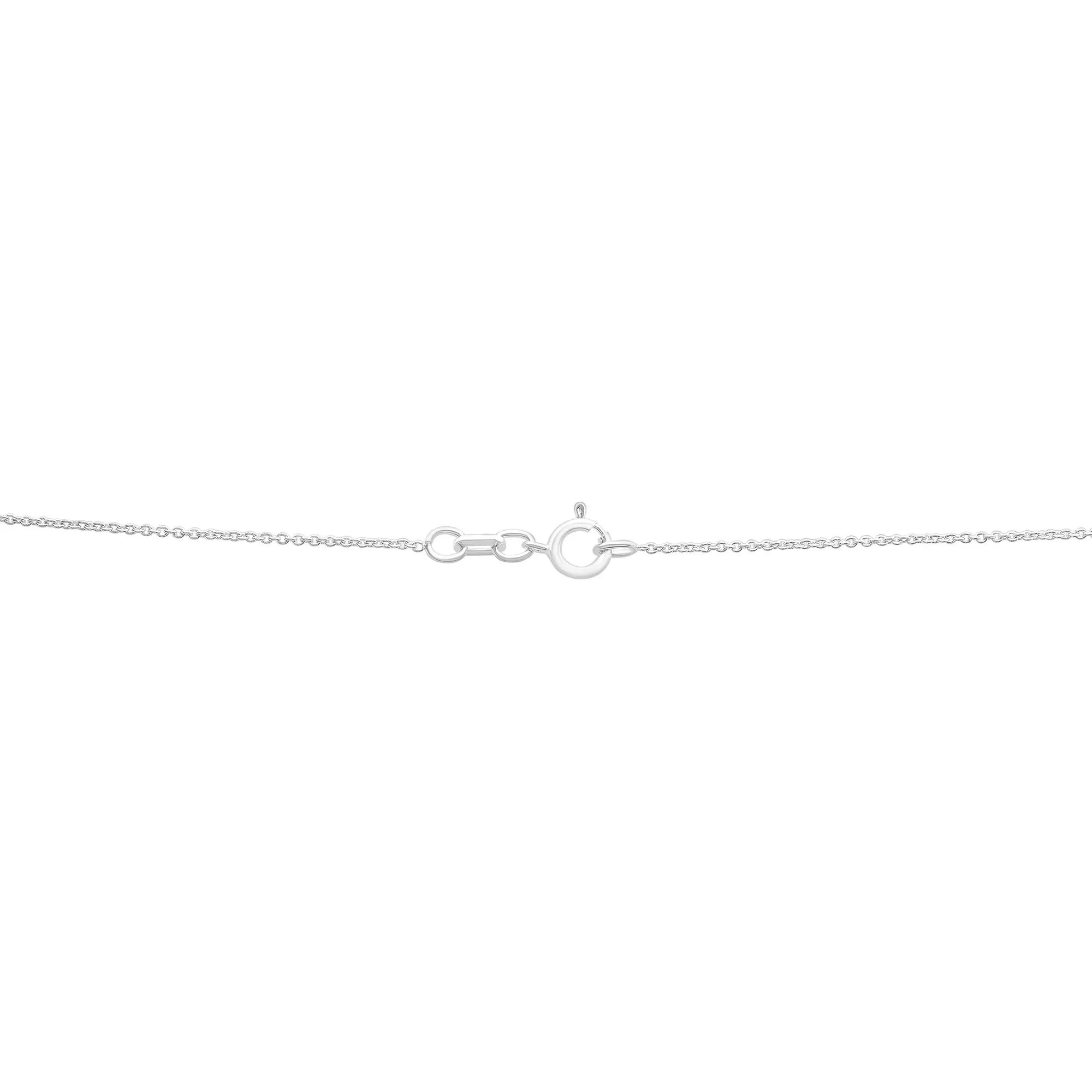 1/10 CT. Tw. Black Diamond Spider Pendant Necklace .925 Sterling Silver White Size 18" - Image 4