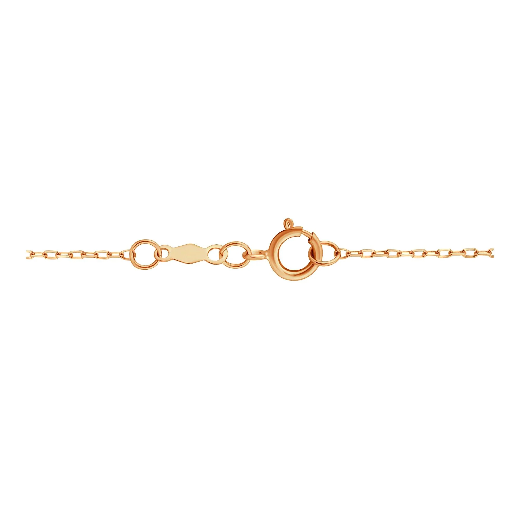 Morganite and Diamond Accent Pendant Necklace 10K Rose Gold Size 18" - Image 4