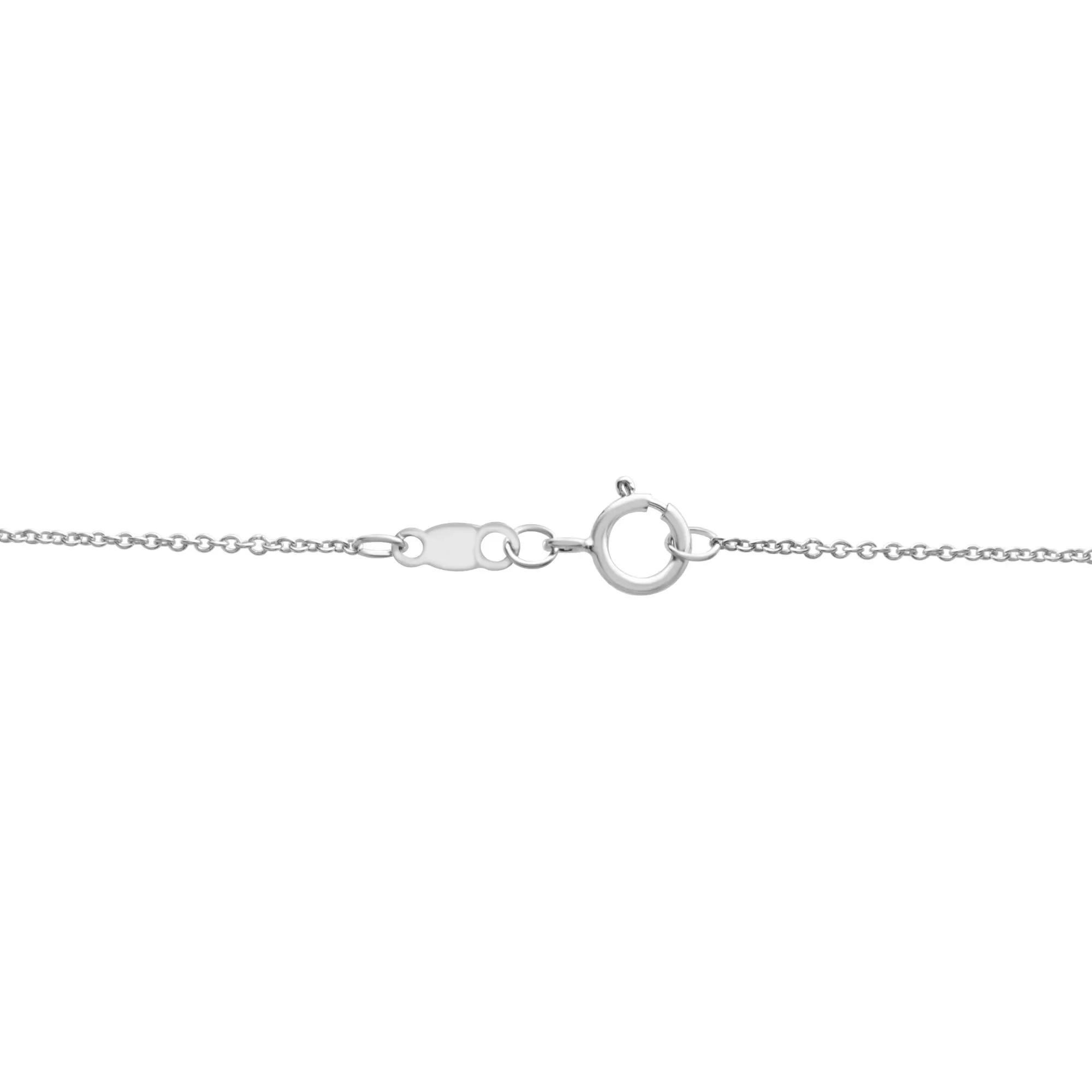 Pearl Drop Pendant Necklace .925 Sterling Silver White Size 17" - Image 4