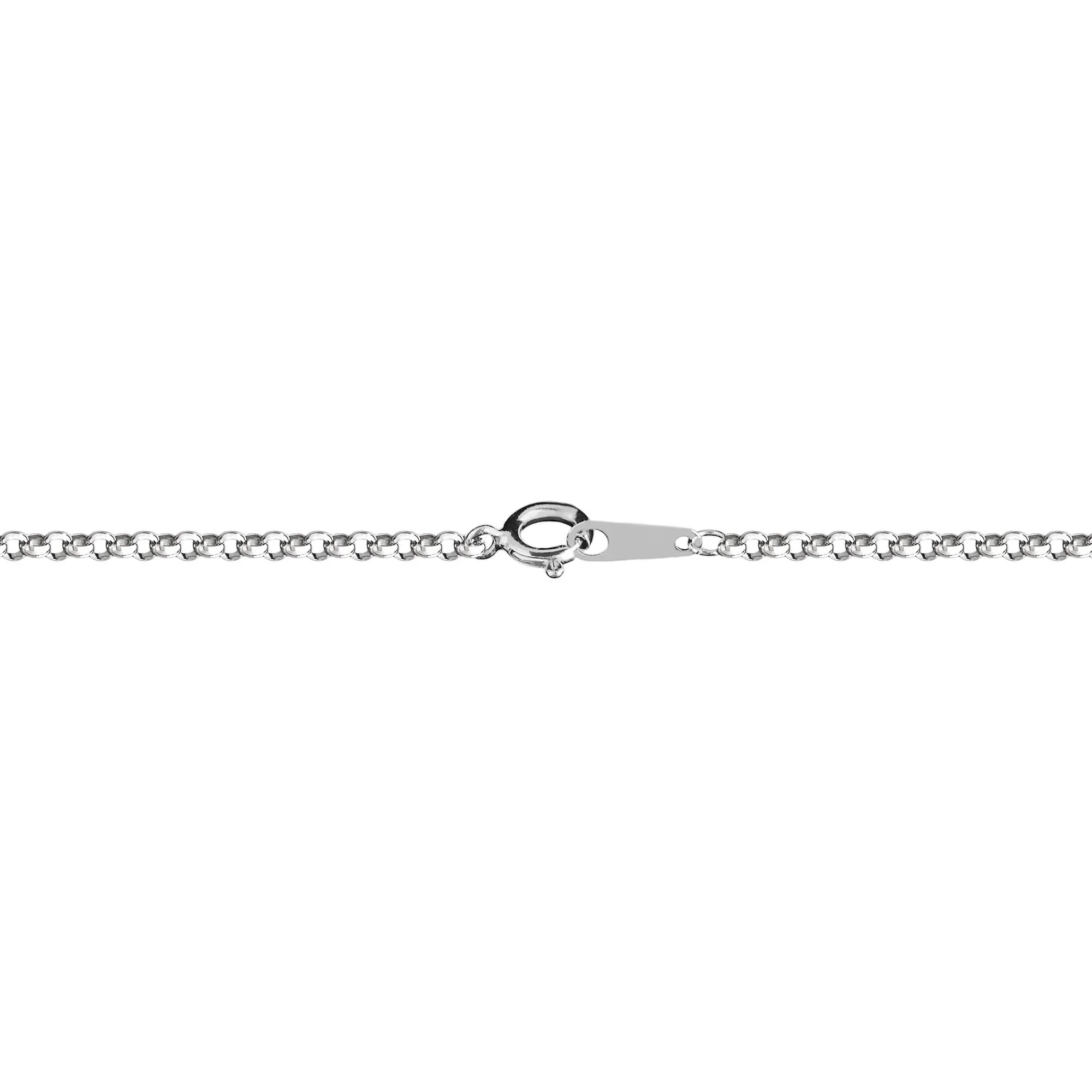 Round Photo Locket .925 Sterling .925 Sterling Silver Necklace White Size 20" - Image 4