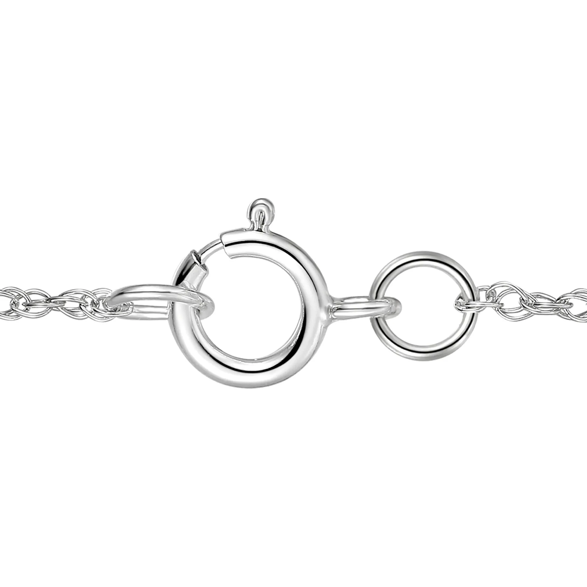 Lab-Created Pink & Lab-Created White Sapphire Ring Earring and Pendant Set .925 Sterling Silver Size 6.5 1mm - Image 8