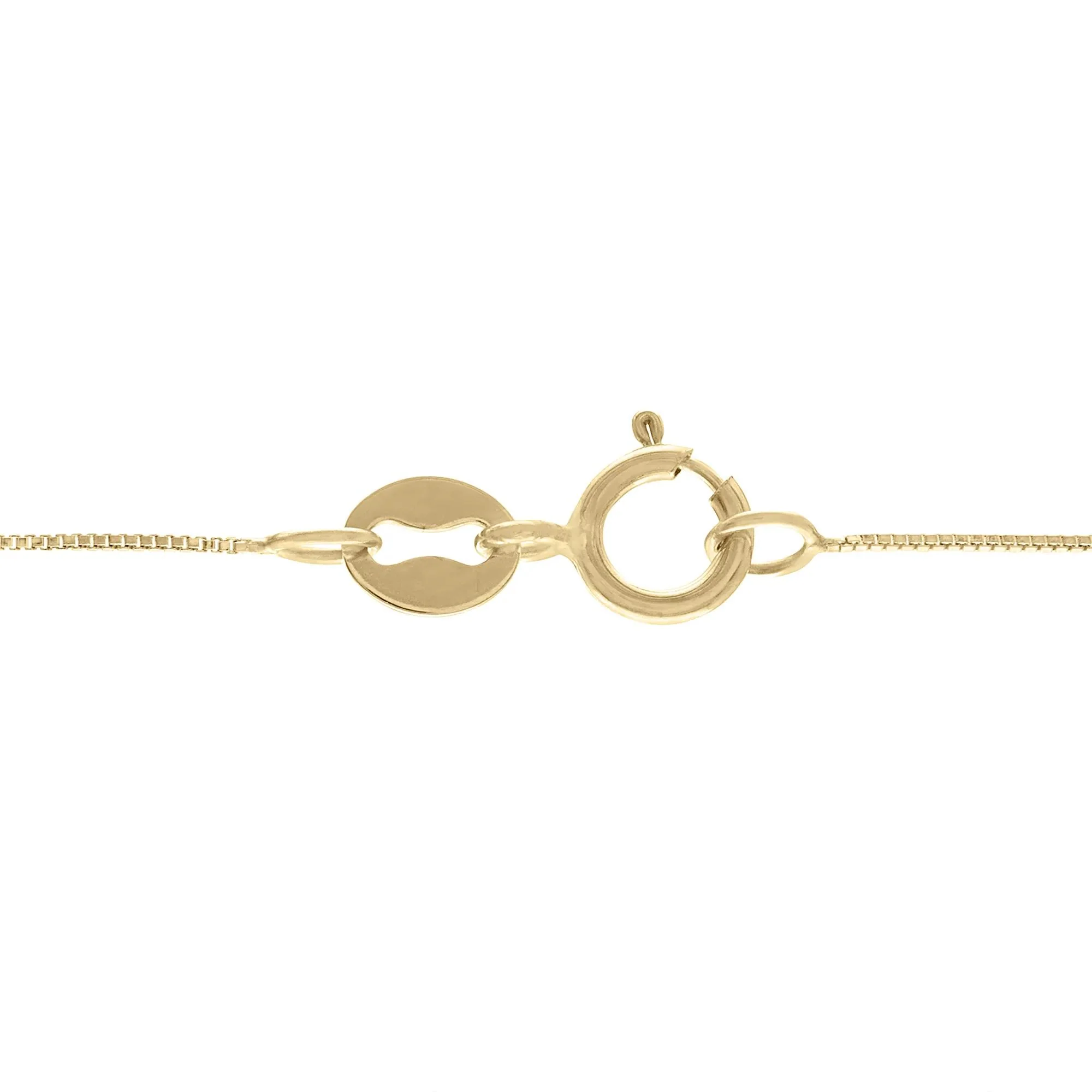 1/10 CT. Tw. Diamond Leaf Pendant Necklace 10K Yellow Gold Size 18" - Image 3