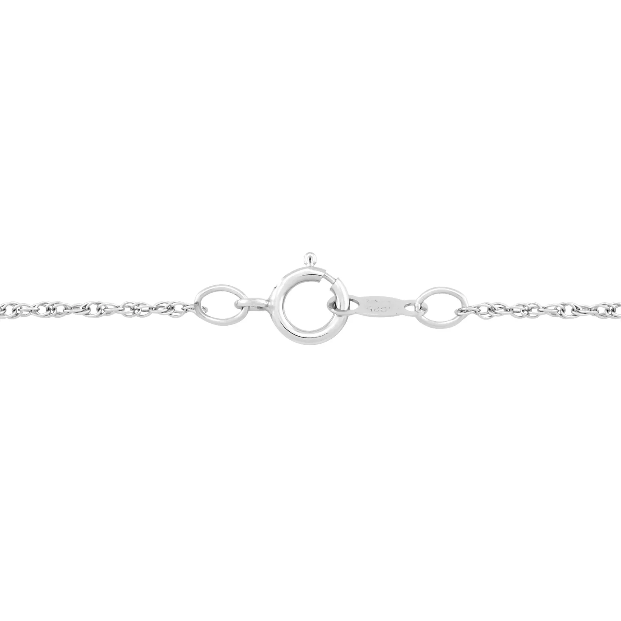 1/5 CT. Tw. Heart-Shaped Diamond Pendant Necklace and Earring Set .925 Sterling Silver White Size 18" - Image 5