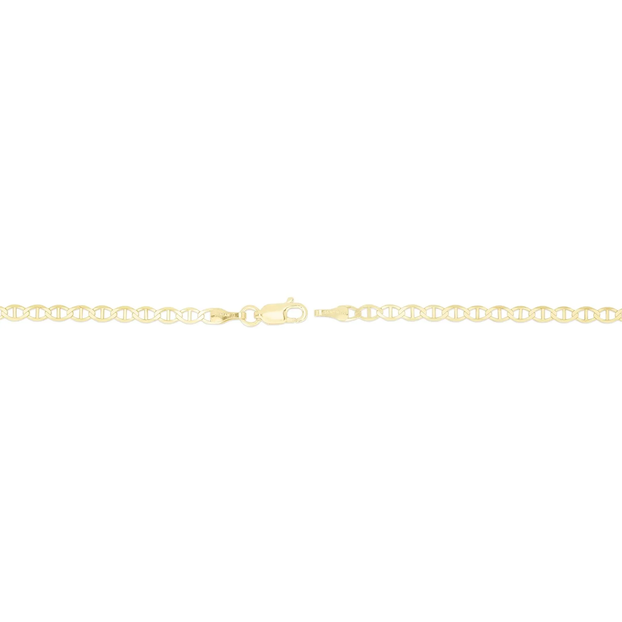Mariner Chain Necklace 14K Yellow Gold Size 18" - Image 2
