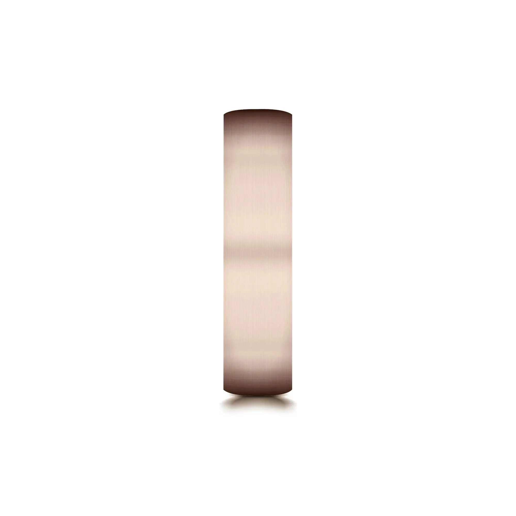 Wedding Band Ring 14K Rose Gold Size 5.5 4.5mm - Image 3