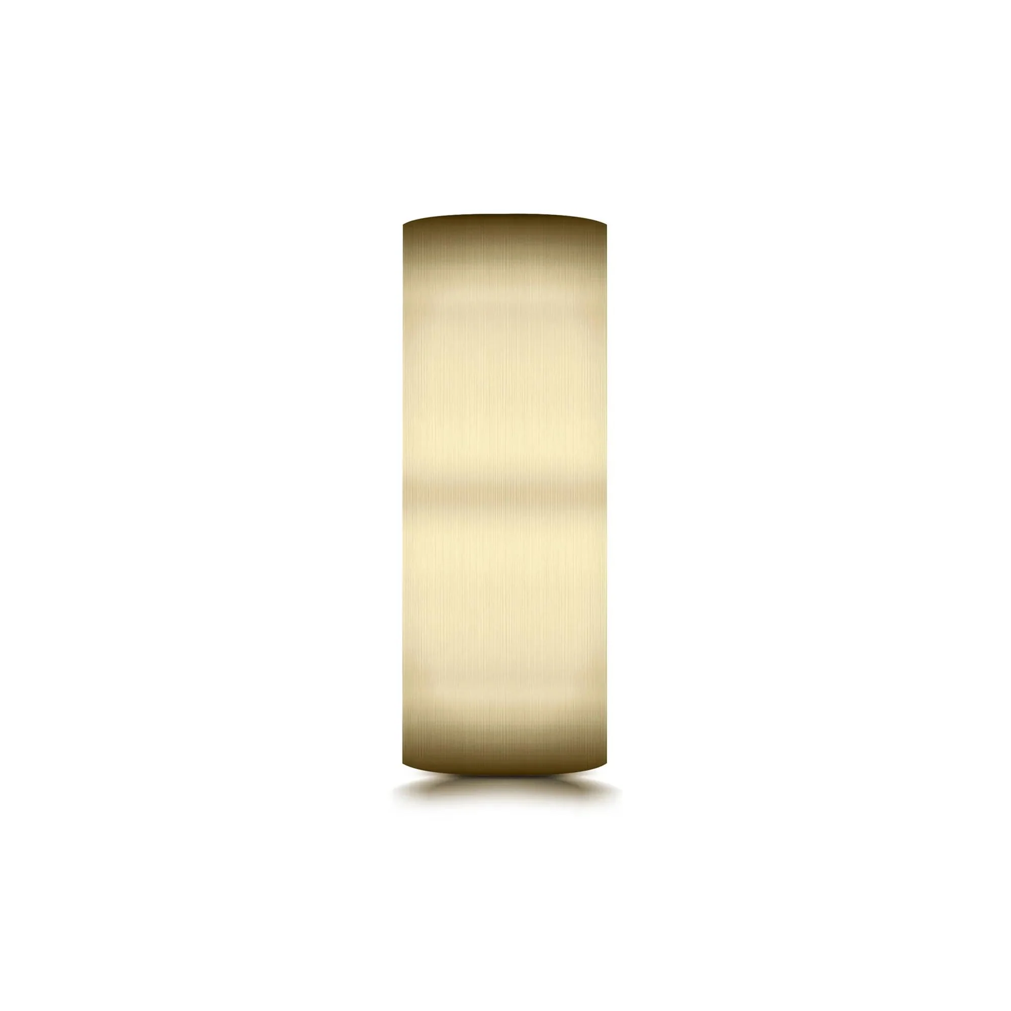Wedding Band Ring 14K Yellow Gold Size 4.5 7.5mm - Image 3
