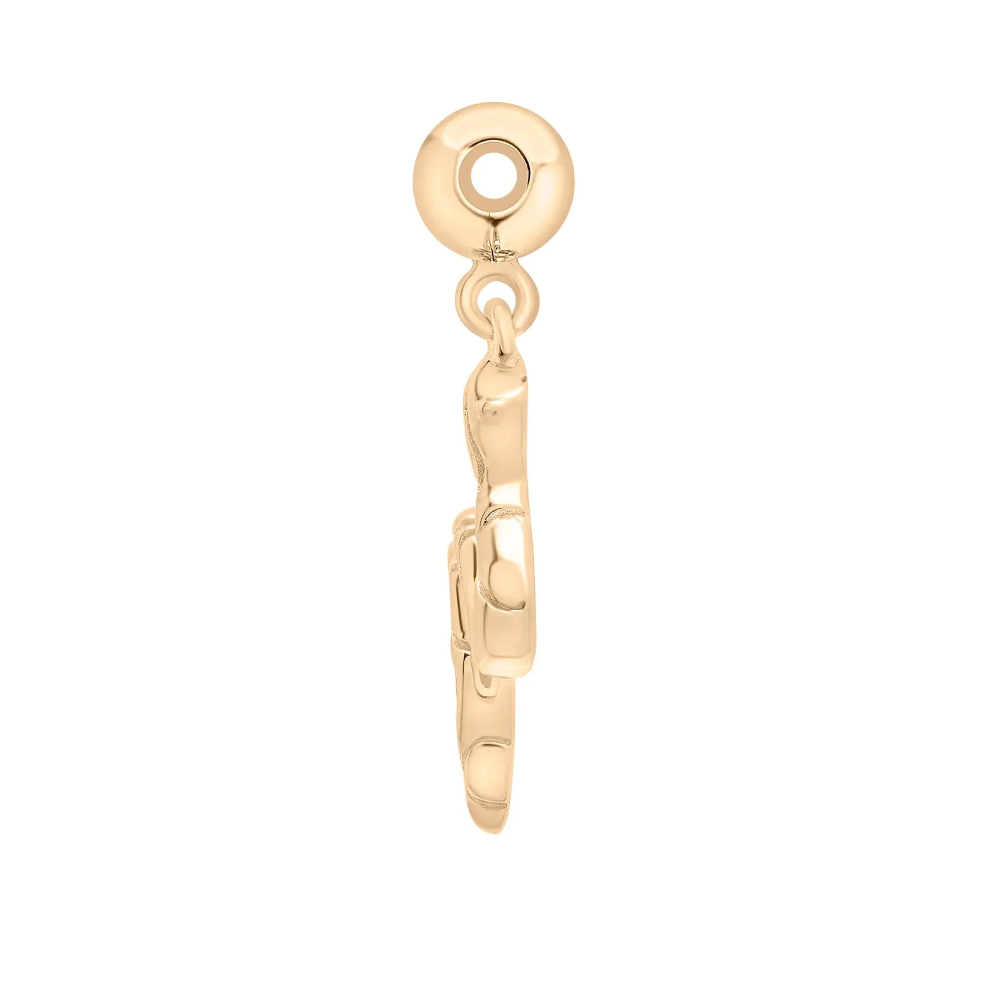 Snake Bead Charm Vermeil Yellow Size 19.00mm - Image 6