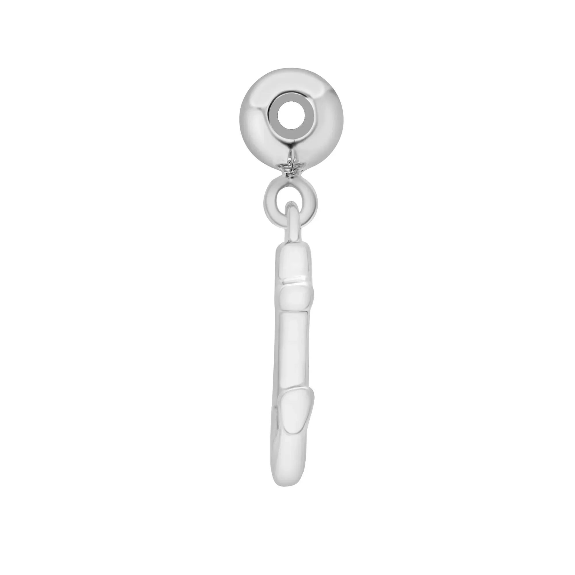 Anchor Bead Charm .925 Sterling Silver White Size 16.00mm - Image 6