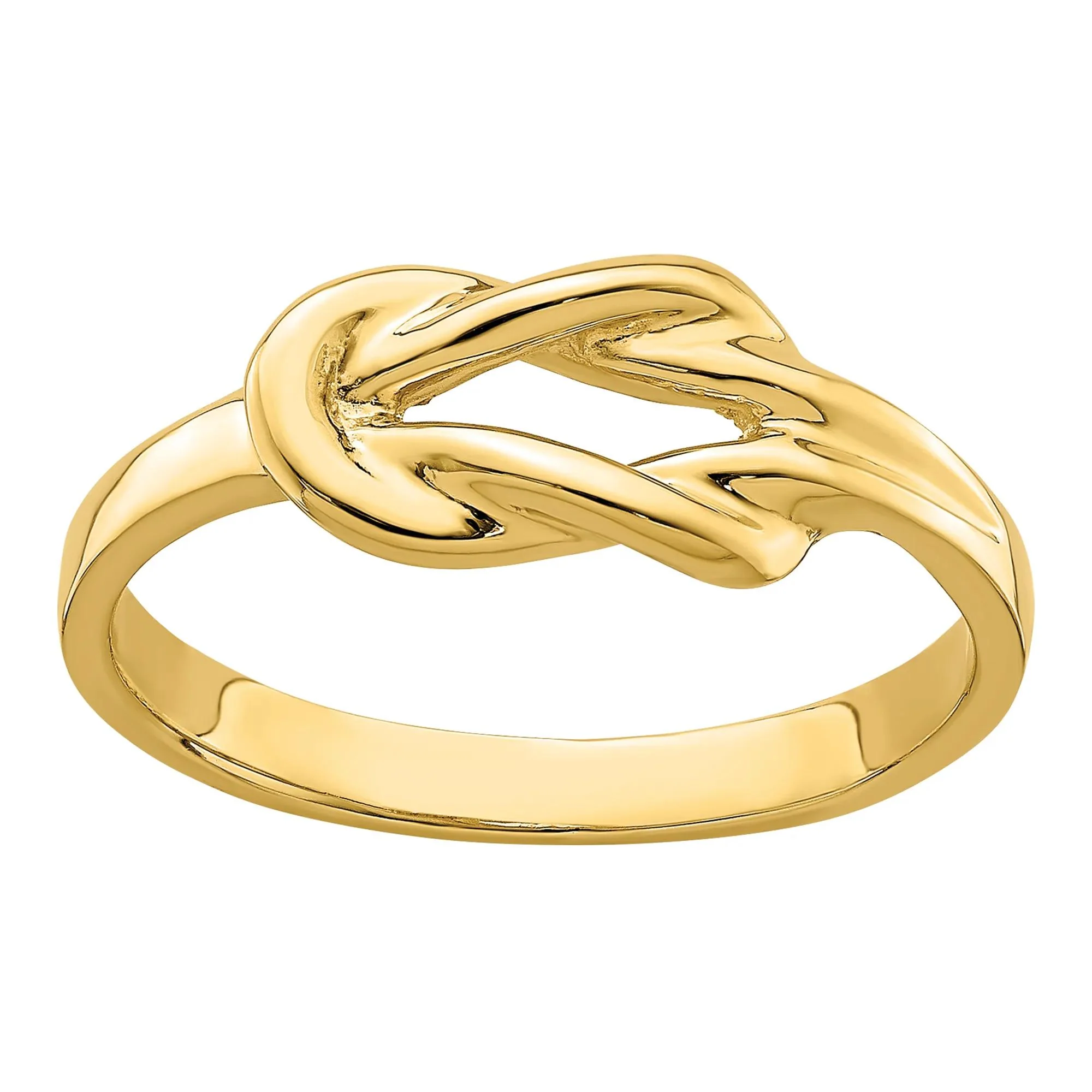 Knot Ring 14K Yellow Gold Size 5