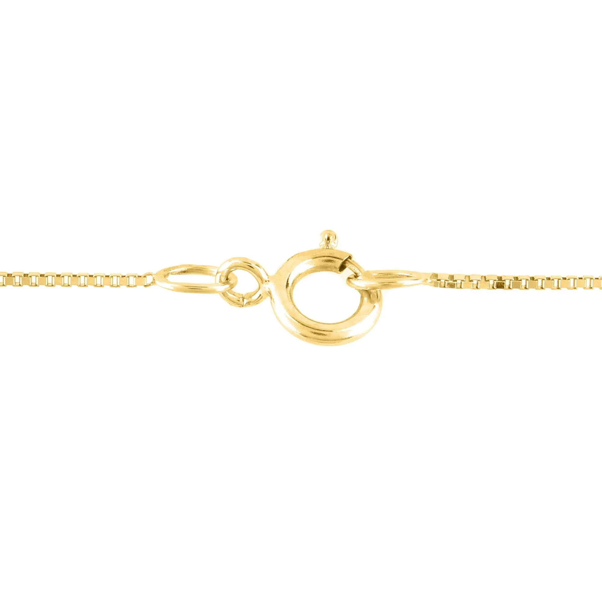 1/10 CT. Tw. Diamond Cross Pendant Necklace 10K Yellow Gold Size 18" - Image 3