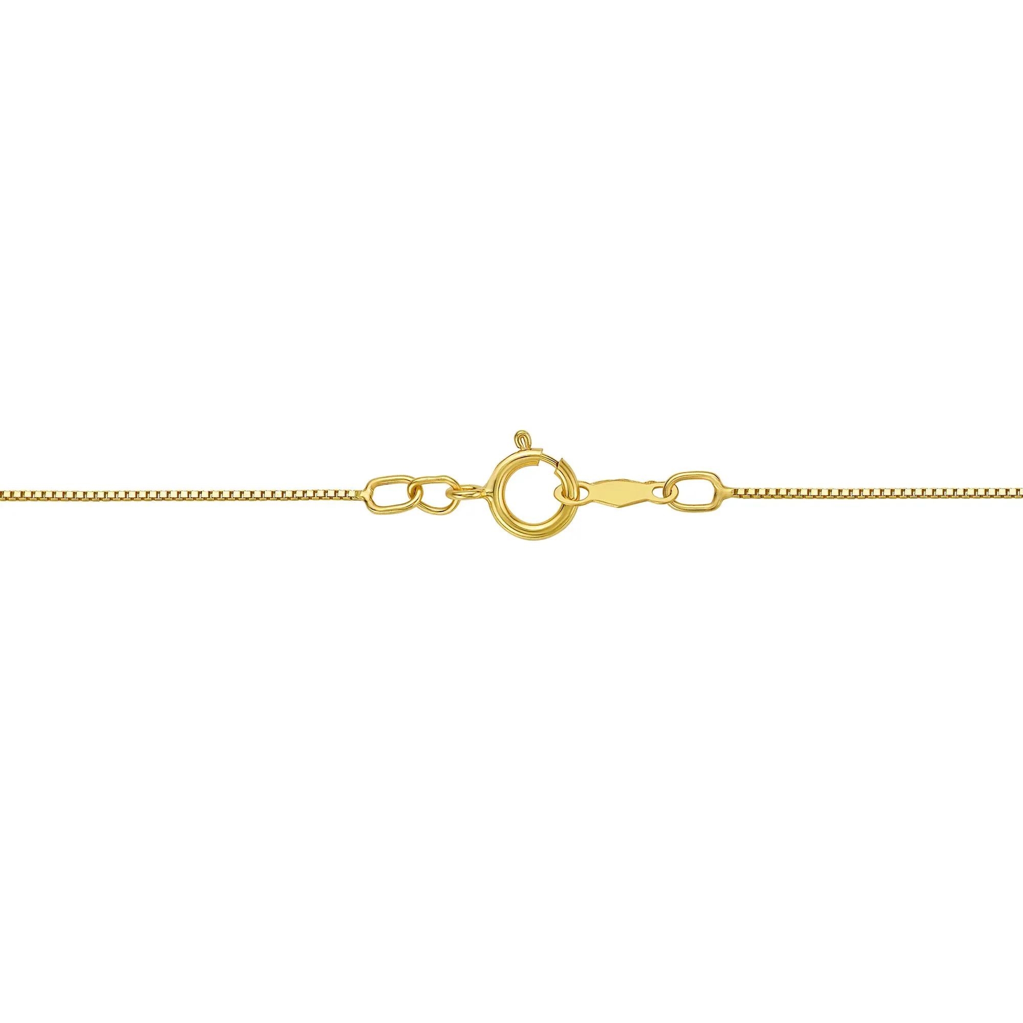 Emerald and Diamond Accent Vertical Bar Pendant Necklace 14K Yellow Gold Size 16" - Image 3
