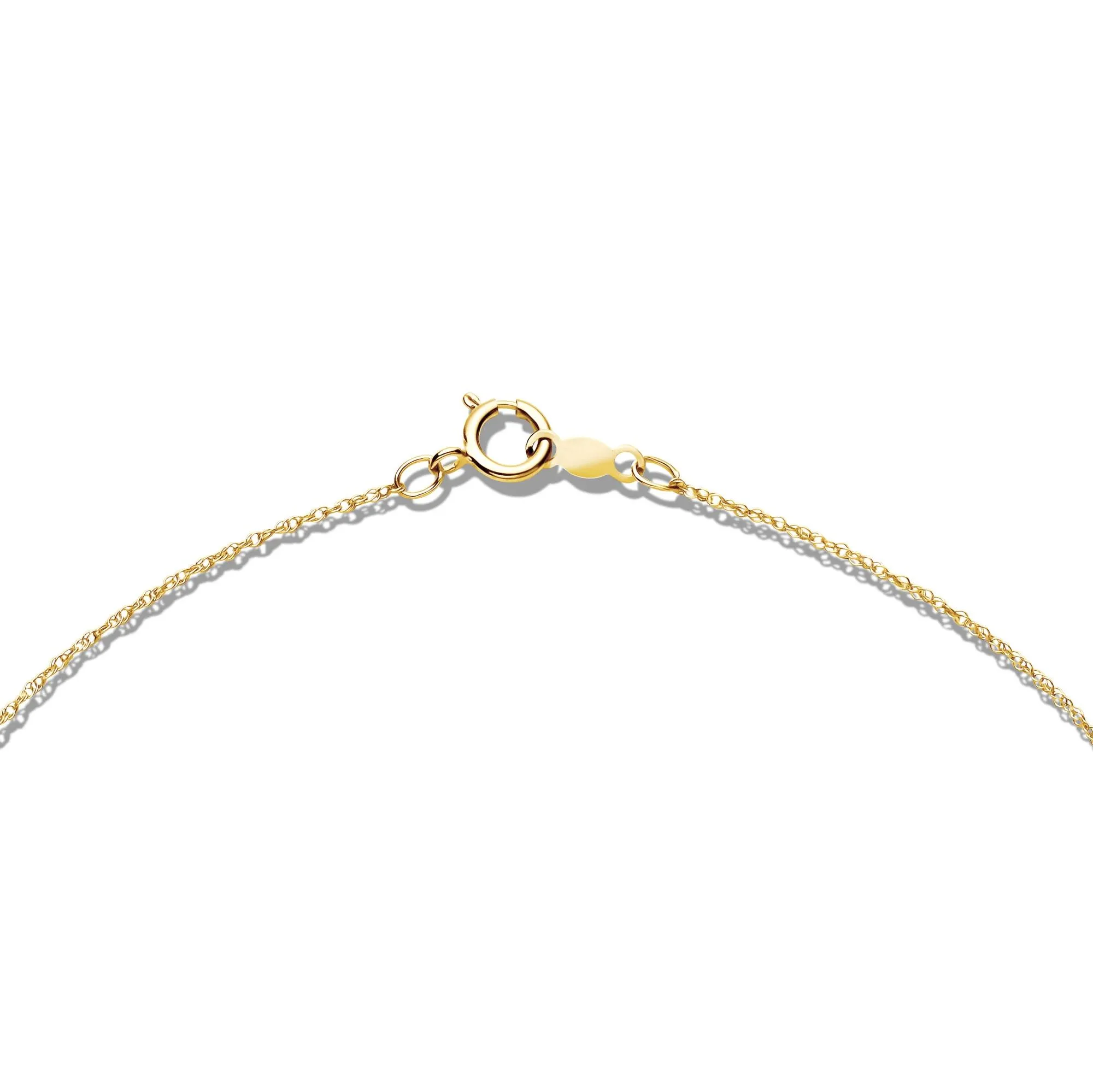 3/4 CT. Tw) Lab Grown Diamond Heart Pendant Necklace 14K Yellow Gold ( Size 18" - Image 3