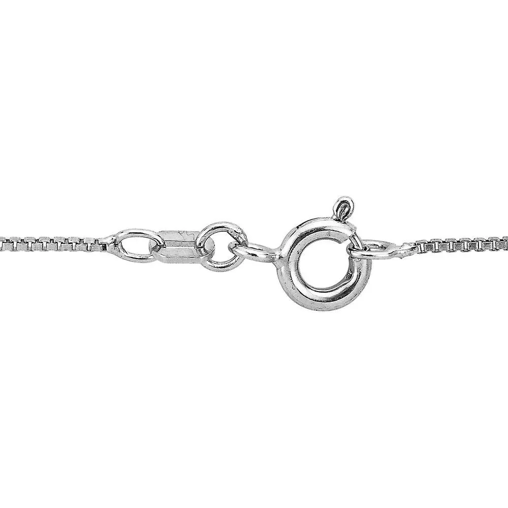 1/7 CT. Tw. Diamond Cross Pendant Necklace .925 Sterling Silver & 14K Rose Gold White Size 18" - Image 4