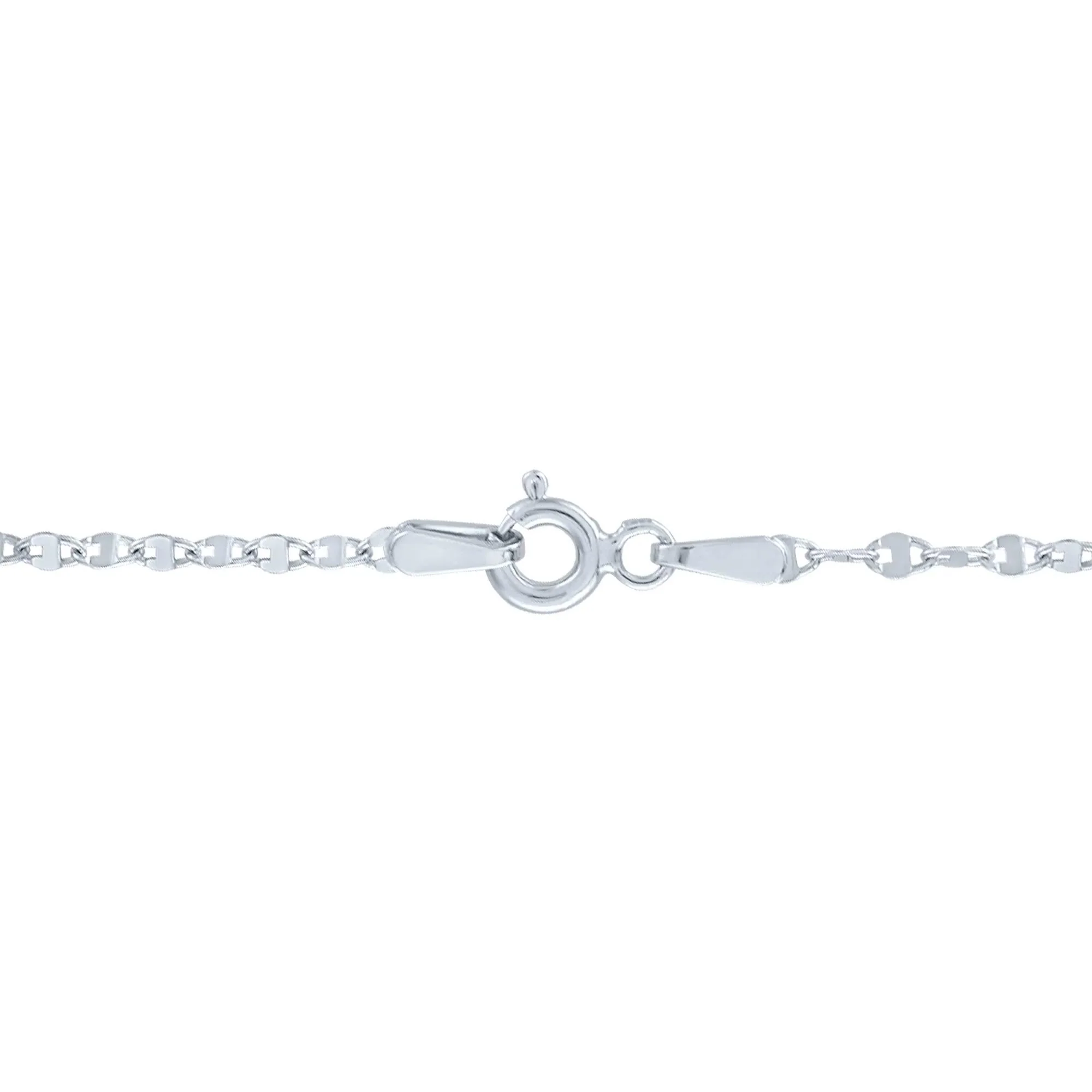 Lab-Created Emerald & Lab-Created White Sapphire Starburst Halo Pendant Necklace .925 Sterling Silver Size 18" - Image 3