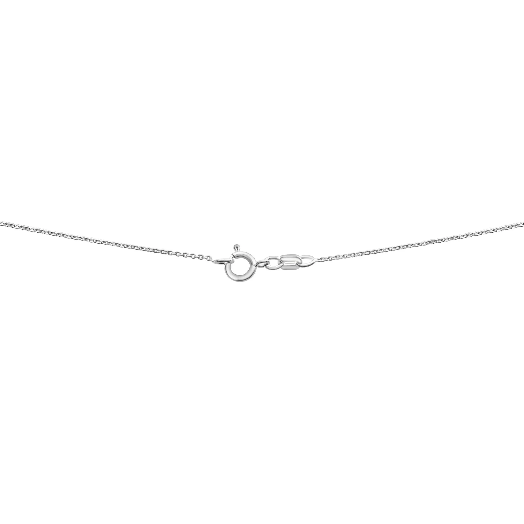 1/4 CT. Tw. Diamond Flower Cluster Pendant Necklace & Earrings Boxed Set .925 Sterling Silver White Size 18" - Image 5